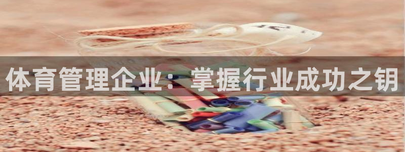 体育管理企业：掌握行